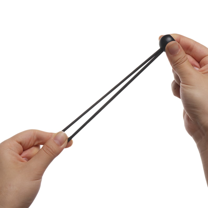 Black Ball Bungee Pack Shock Elastic Tie Loop Trailer Ropes Securing Buckle Backpack Accessories Ou 4