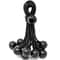 Black Ball Bungee Pack Shock Elastic Tie Loop Trailer Ropes Securing Buckle Backpack Accessories Ou 6