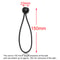 Black Ball Bungee Pack Shock Elastic Tie Loop Trailer Ropes Securing Buckle Backpack Accessories Ou 5