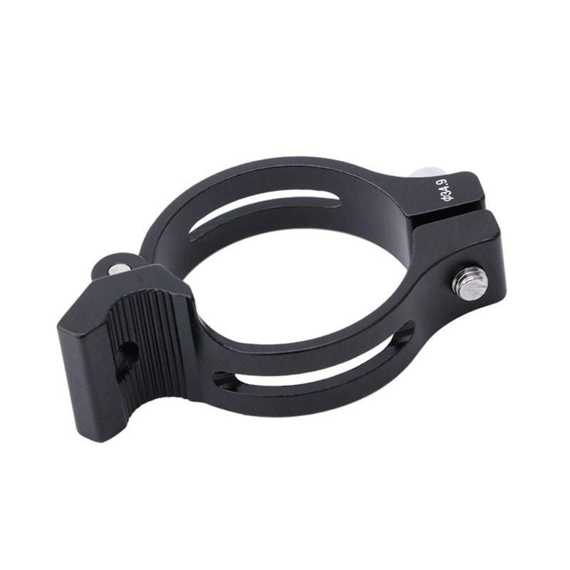 Bicycle Accessories Aluminum Alloy Front Derailleur Clamp Red Black Brazeon Convertor Bicycle Parts 3