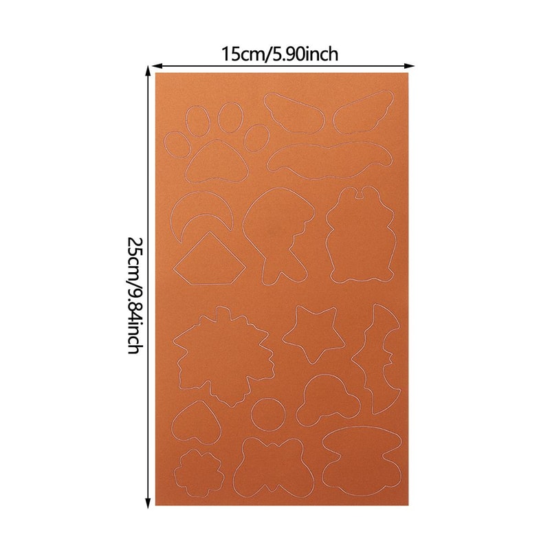 Waterproof Colorful PVC Patches, Self Adhesive Repair Kit for Holes and Rips in Tent, Raincoat, Umbrella, Cloth