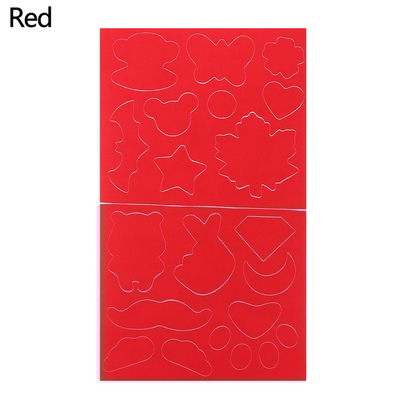 Waterproof Colorful PVC Patches, Self Adhesive Repair Kit for Holes and Rips in Tent, Raincoat, Umbrella, Cloth