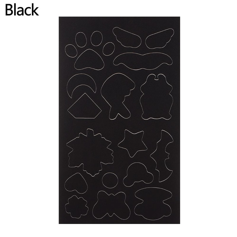 Waterproof Colorful PVC Patches, Self Adhesive Repair Kit for Holes and Rips in Tent, Raincoat, Umbrella, Cloth