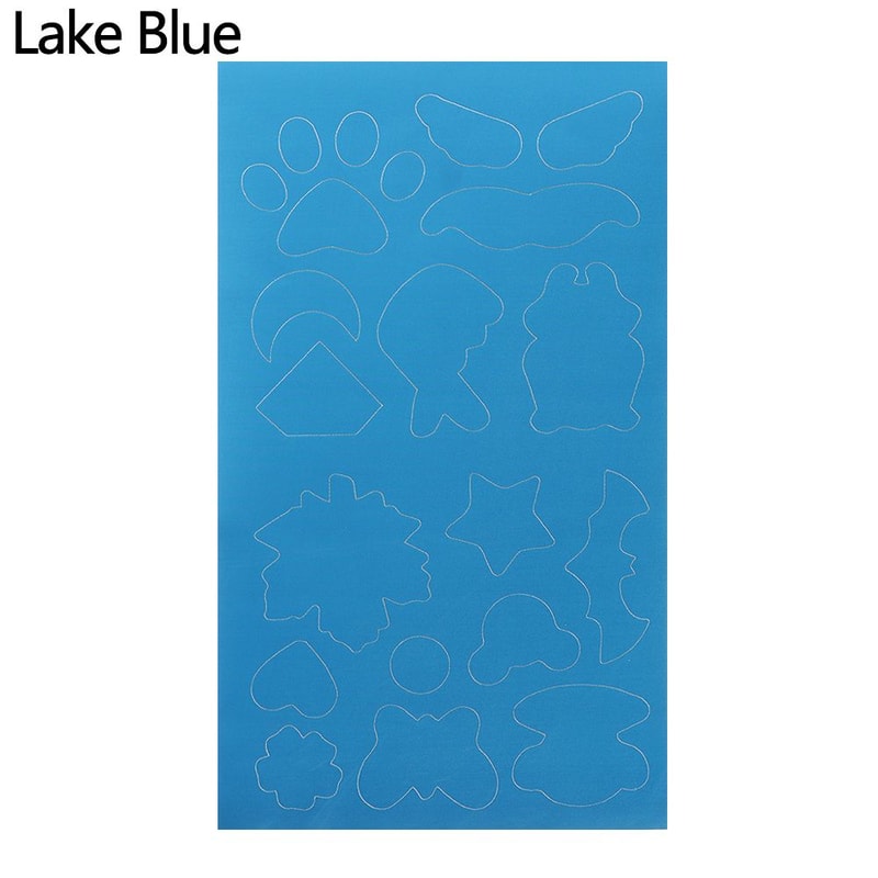 Waterproof Colorful PVC Patches, Self Adhesive Repair Kit for Holes and Rips in Tent, Raincoat, Umbrella, Cloth