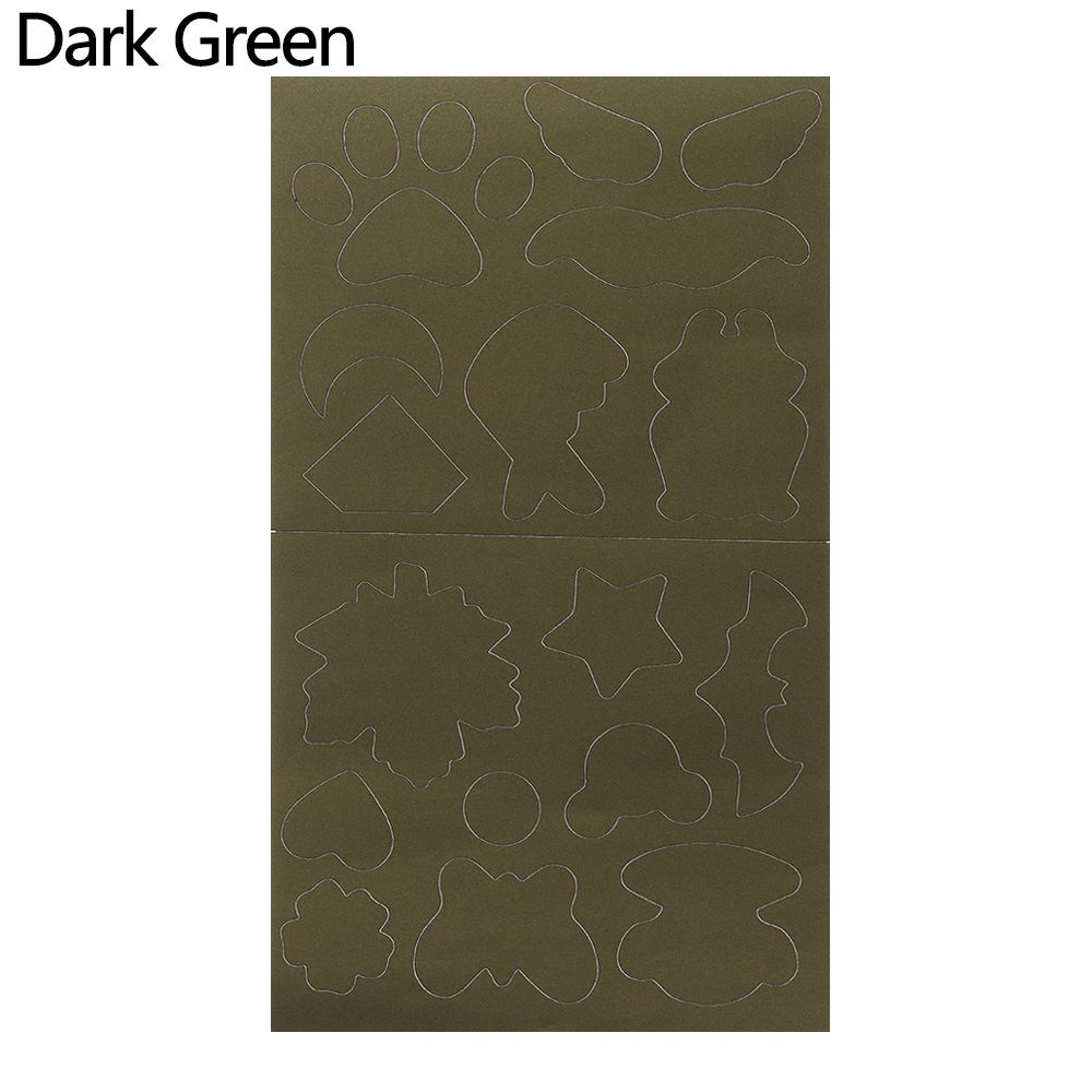 Waterproof Colorful PVC Patches, Self Adhesive Repair Kit for Holes and Rips in Tent, Raincoat, Umbrella, Cloth