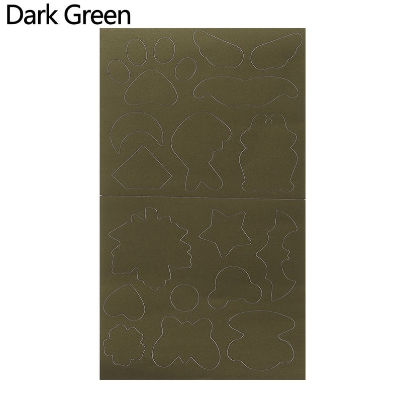 Waterproof Colorful PVC Patches, Self Adhesive Repair Kit for Holes and Rips in Tent, Raincoat, Umbrella, Cloth