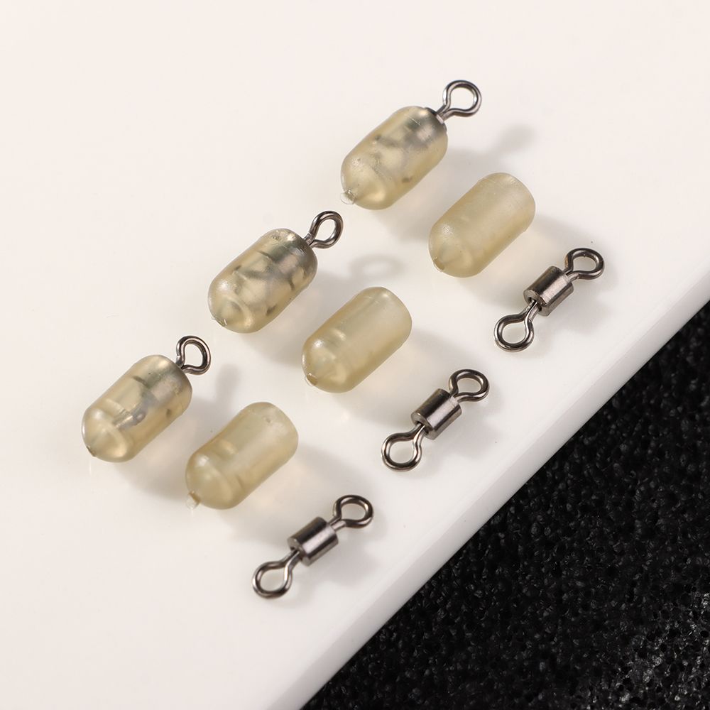 Spinner Swivel Fishing Tackle Stop Beads Quick Change Connector Feeder Accessories