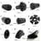 Telescopic Alpenstock Walking Stick Replacement Tips, Trek Pole Protectors