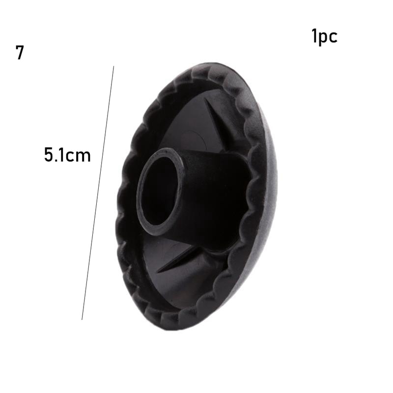 Telescopic Alpenstock Walking Stick Replacement Tips, Trek Pole Protectors