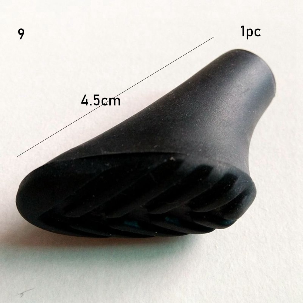 Telescopic Alpenstock Walking Stick Replacement Tips, Trek Pole Protectors