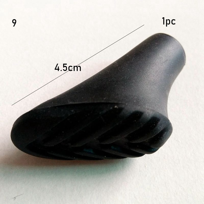 Telescopic Alpenstock Walking Stick Replacement Tips, Trek Pole Protectors