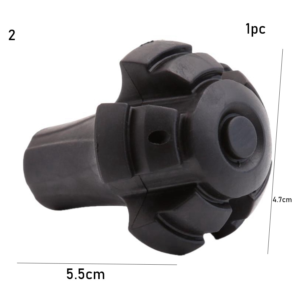 Telescopic Alpenstock Walking Stick Replacement Tips, Trek Pole Protectors