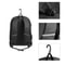 Durable Zipper Closure Tennis Backpack, Large Capacity, Reversible Tennis Racket Bag with Shoe Pocket
