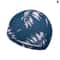 Elastic Nylon Turban Swimming Cap Flowers Printed Long Hair Cap Men Women Pool Bathing Hat Sports A 8