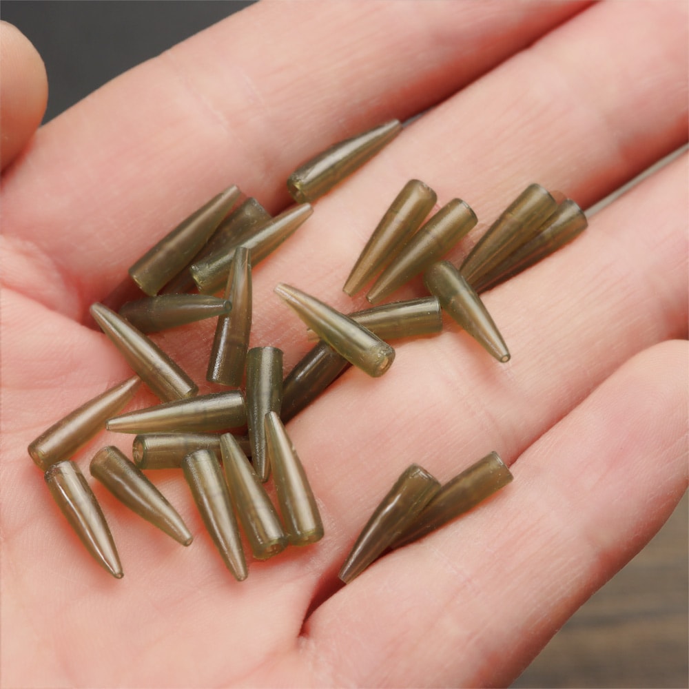 Soft Anti Tangle Sleeve Tail Rubber Cone Chod Helicopter Rig Fishing Method Feeder Tool for Carp Fishing