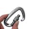 Quickdraws Professional Climbing Carabiner D Shape, Outdoor Equipment, Safety Lock Buckle for Climbing