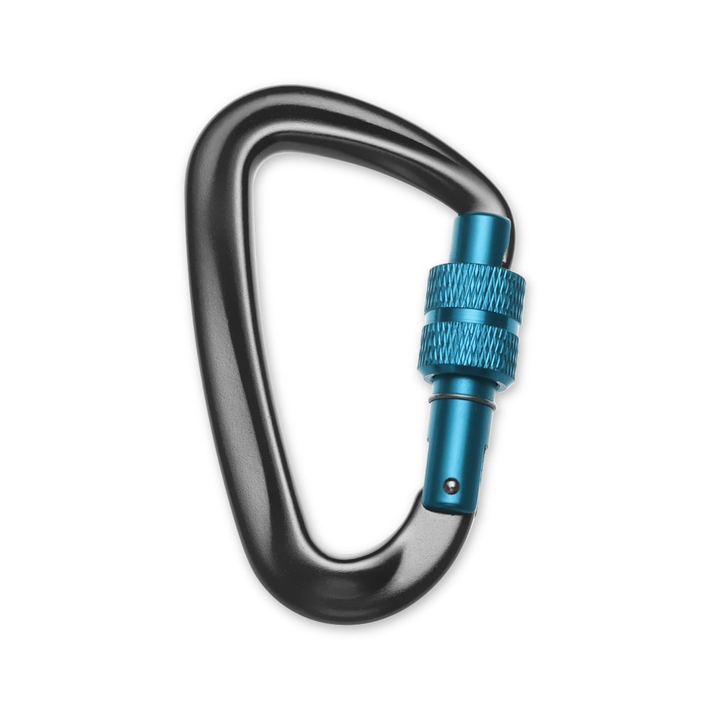 Quickdraws Professional Climbing Carabiner D Shape, Outdoor Equipment, Safety Lock Buckle for Climbing