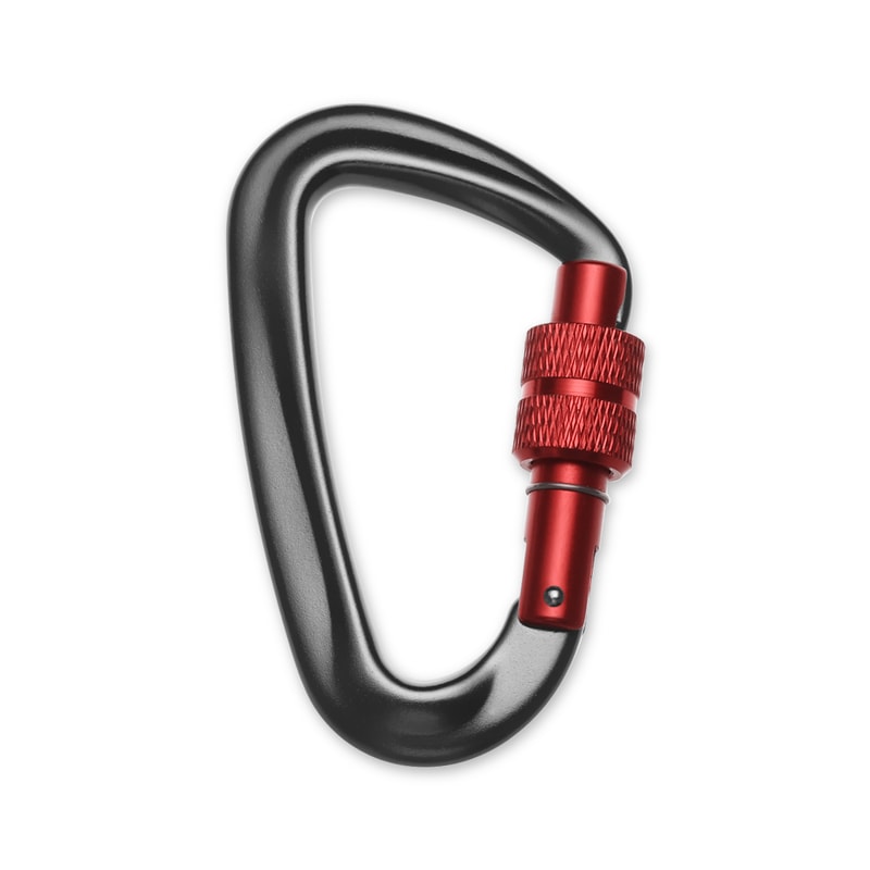 Quickdraws Professional Climbing Carabiner D Shape, Outdoor Equipment, Safety Lock Buckle for Climbing