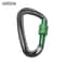 Quickdraws Professional Climbing Carabiner D Shape, Outdoor Equipment, Safety Lock Buckle for Climbing