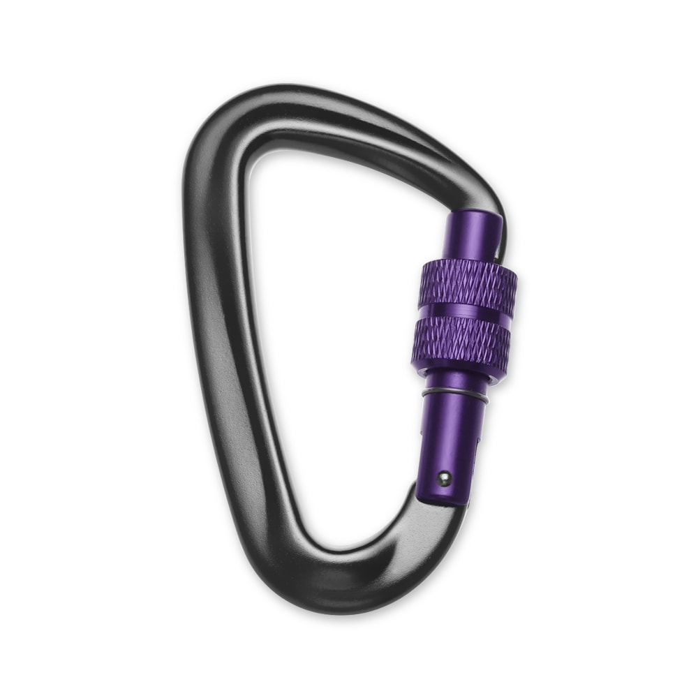 Quickdraws Professional Climbing Carabiner D Shape, Outdoor Equipment, Safety Lock Buckle for Climbing