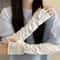 Outdoor Driving Arm Cover Fashion Gauze Sun Protection Sleeves AntiSunburn Womens Loose Arm Protect 13