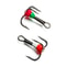 Durable High Carbon Steel Fishing Three-jaw Hook, Sinking Bait Fishing Tackle Tools