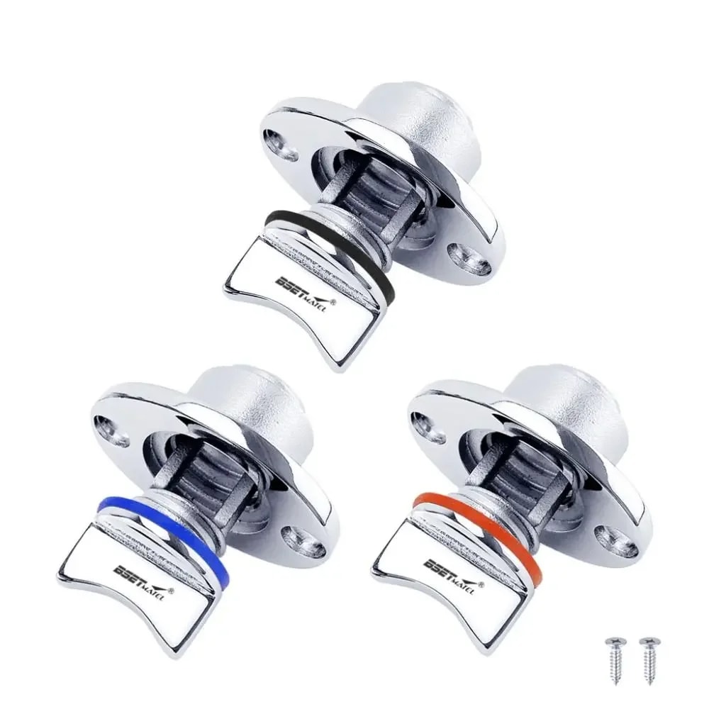 Boat Garboard Transom Hull Bung Hole Drainage Plug Stainless Steel Drain Plug Socket For Kayak Cano 0