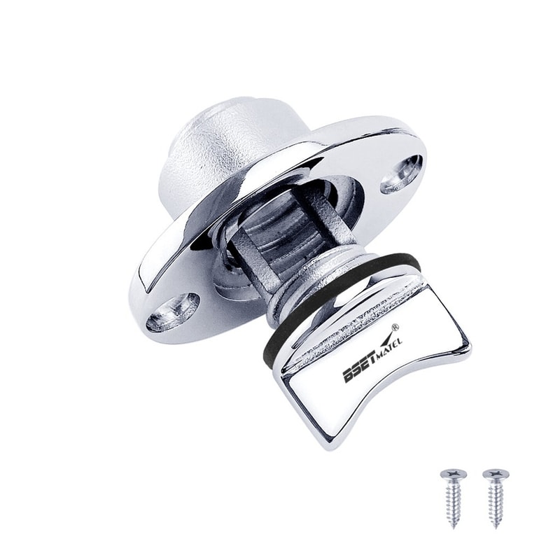 Boat Garboard Transom Hull Bung Hole Drainage Plug Stainless Steel Drain Plug Socket For Kayak Cano 4