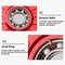 Aluminum Alloy Speed Bike Rear Derailleur Pulley, Roller Idler Bearing for Performance Cycling