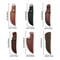 Leather Knife Sheath With Waist Belt Buckle, Pocket Multi-function Tool Knife Protective Cover, Flashlight Case for Outd