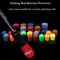 Fishing Rod Handle Protective Case, Silicone Lure Rod Bottom Protector, Random Color Cap Lua Rod Back Block Accessory