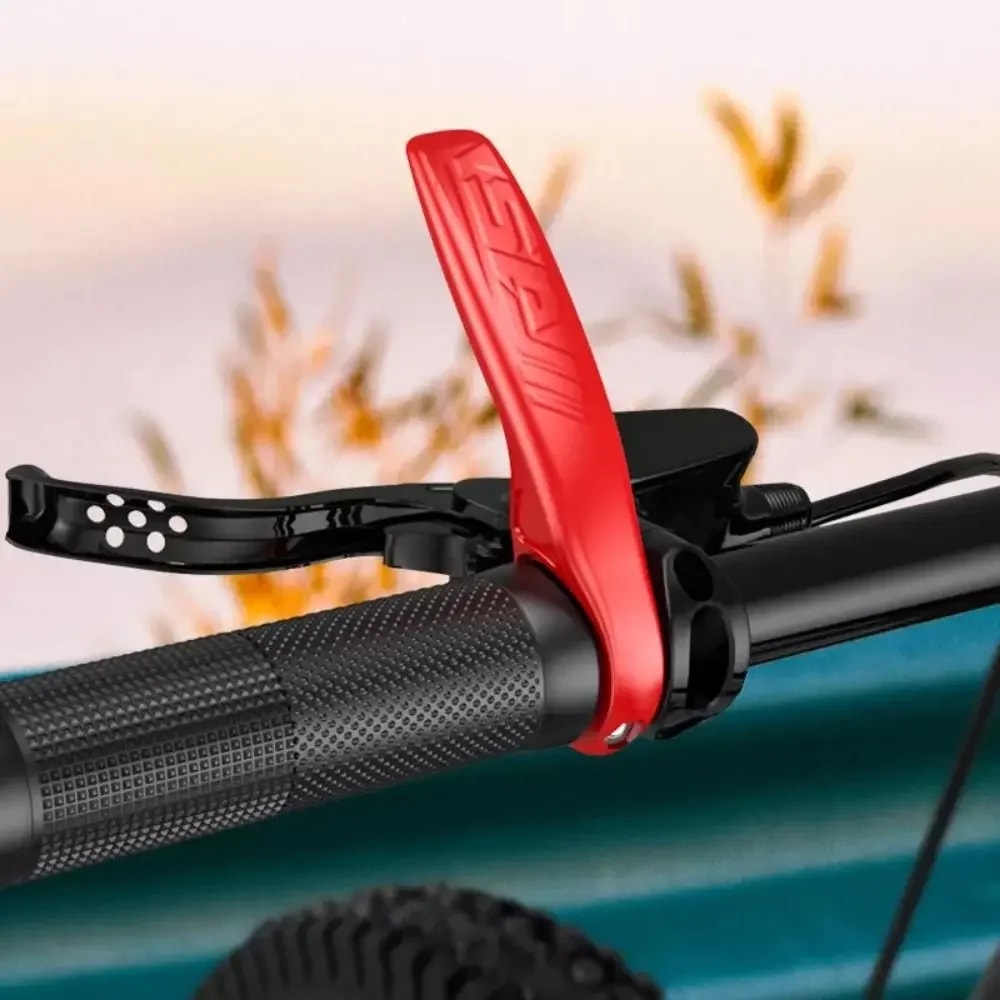 Adjustable Cow Horn Handle, Plastic Bike Cycling Handle Grips for Auxiliary Bicycle Handlebar, Anti-Slip