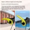 Adjustable Cow Horn Handle, Plastic Bike Cycling Handle Grips for Auxiliary Bicycle Handlebar, Anti-Slip
