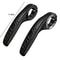 Adjustable Cow Horn Handle, Plastic Bike Cycling Handle Grips for Auxiliary Bicycle Handlebar, Anti-Slip