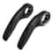 Adjustable Cow Horn Handle, Plastic Bike Cycling Handle Grips for Auxiliary Bicycle Handlebar, Anti-Slip