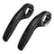 Adjustable Cow Horn Handle, Plastic Bike Cycling Handle Grips for Auxiliary Bicycle Handlebar, Anti-Slip