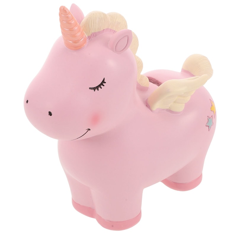 Saving Unicorn Piggy Bank for Girls Storage Bank Unicorn Small Size