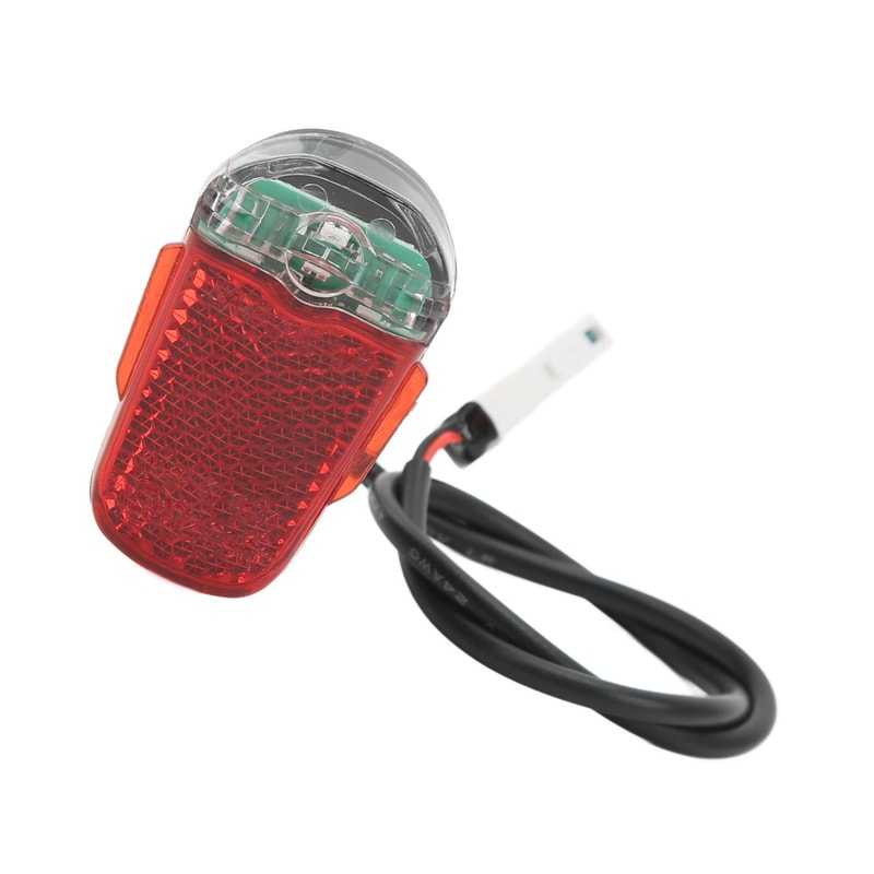 Ninebot ABS Electric Scooter Taillight, Rear Light Reflective LED Brake LampTail, Waterproof Ultra Bright