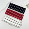 Sweat-absorbent Sport Hairband Hair for workouts, Durable Polka Dot Yoga Headband Elastic, Accessories Makeup Headband
