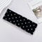 Sweat-absorbent Sport Hairband Hair for workouts, Durable Polka Dot Yoga Headband Elastic, Accessories Makeup Headband
