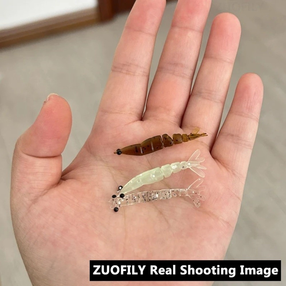 Lure Glowing Effect Bait Weight Soft Silicone Glowing Fishing Lure Luminous Design For Bass Trout 1