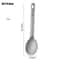Long Handle Outdoor Camping High Quality Portable Titanium Spoon Fork Light Titanium Cookware Outdo 5