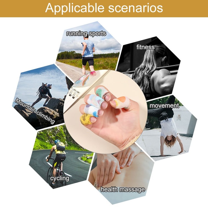 Printed Medical Self Adhesive Elastic Bandage Wrap Tape Finger Joint And Knee First Aid Kit Pet Tap 3