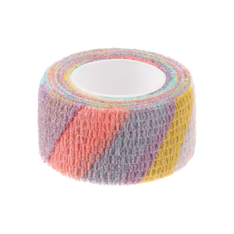 Printed Medical Self Adhesive Elastic Bandage Wrap Tape Finger Joint And Knee First Aid Kit Pet Tap 9