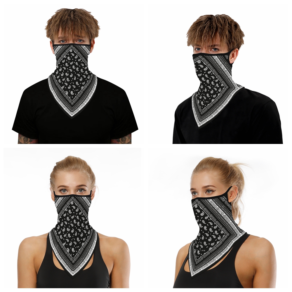 Fashion Face Tube Neck Headband Scarf Multifunction Neck Gaiter Balaclava Bandana Headwear Bandana 2
