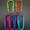 Aluminium Alloy with Lock Safety, High Quality Multi Colors Sports Keychain, D-shape Carabiner Outdoor Tool