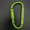 Aluminium Alloy with Lock Safety, High Quality Multi Colors Sports Keychain, D-shape Carabiner Outdoor Tool