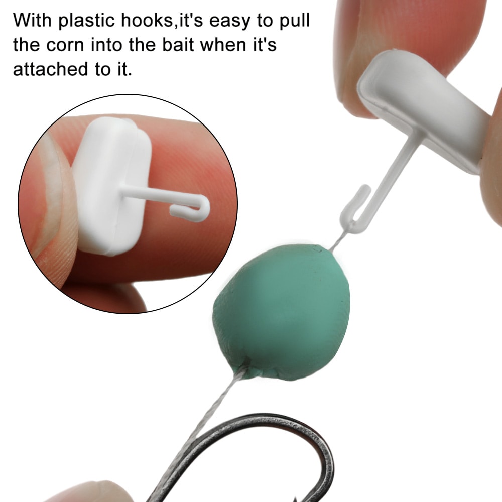 Stop Fishing Tackles, Carp Boilies Bait Stopper Micro, Pop Up Hair Rig, Fishing Hook Corn Bait Accessory