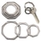 Quickdraw Outdoor Tool, Titanium Key Ring, Super Lightweight Keychain Hanging, Buckle Key Rings Holder