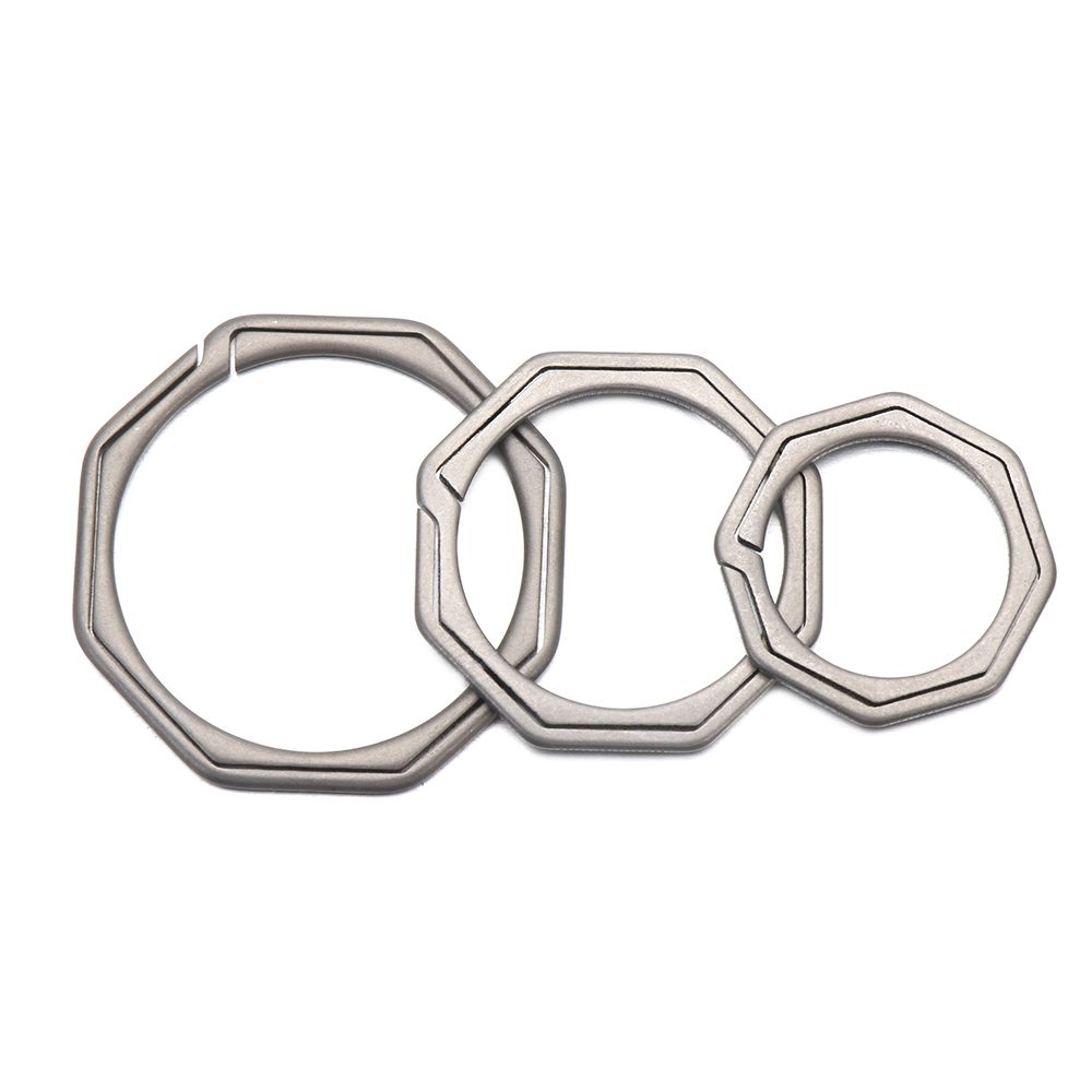 Quickdraw Outdoor Tool, Titanium Key Ring, Super Lightweight Keychain Hanging, Buckle Key Rings Holder